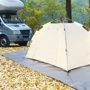 Netten Buiten Vochtwerende Mat Vloermat Draagbaar Regendicht Zonnescherm Dekzeil Kamperen Picknick Strand Veldtent Waterdichte Mat