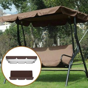 Netten Vervanging Seat Cover Voor Tuin Schommelstoel Patio Hangmat Seat Beschermhoezen Outdoor Waterdichte Schommelstoel Bescherming H1R4