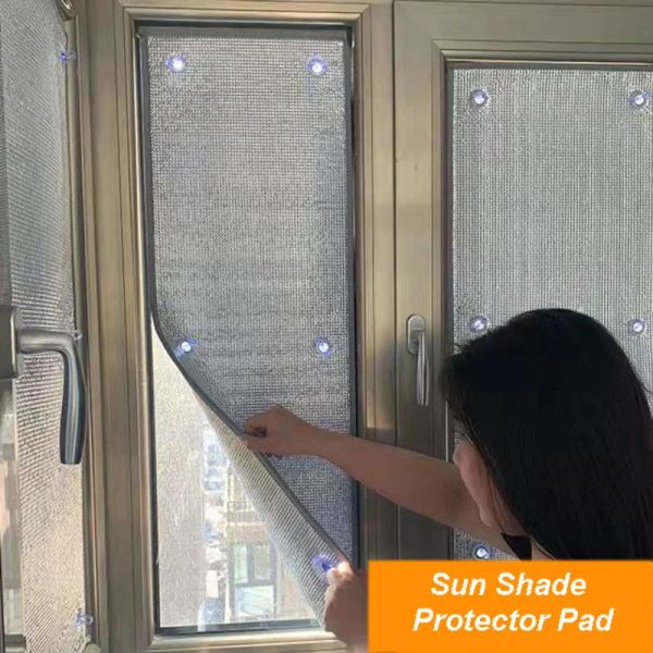 Filets Sun Shade Protector Pad Room Windows Sunshade Covers Film Film Film Isolation Film anti uv