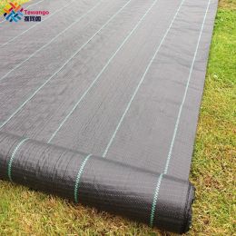 NETS Tewango 100GSM Control de malas resistentes Control de malas hierbas Membrana de cubierta del suelo 2x5m/1x10m Membrana