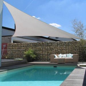 Toldos triangulares de redes para exteriores, refugio solar impermeable, sombrilla de protección para exteriores, dosel para jardín, Patio, piscina, toldo tipo vela de sombra