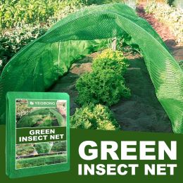 Netting 1 stuk groen insectennet, polyethyleen tuinplant, kasgroente en fruit insectennet 196,85 * 78,74 inch