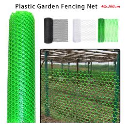 Filet de clôture en plastique universel pour poulet, 40x300cm, fil de clôture Hexagonal pour le jardinage, filet Floral pour volaille