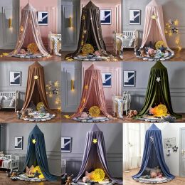 Netting Enfant's Bed Caupe Baby Crib Bed Child Curtain Hung Hung Dome Mosquito Net Kids Girl Boy Joue Tent Tent salon Décoration de chambre à coucher