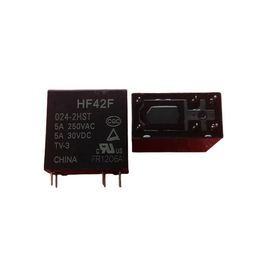 Neue relais HF42F 024-2HST HF42F-024-2HST JZC-42F 024-2HS JZC-42F-024-2HS 24VDC DC24VC 24 V DIP6 5A 250VAC