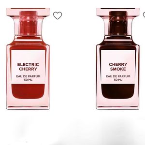 Perfume neutro spray clásico EDP Electric Cherry Smoke 50ml Fragancia floral afrutada de larga duración Envío rápido