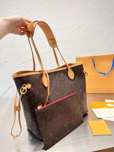 Jamais 2 pièces ensemble femmes fourre-tout sac à main sac à bandoulière concepteur Vintage Shopper bandoulière sac à main sacs AAA