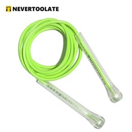 Nevertoolater Long 3,2 mètres 14 cm ABS Handle Boxing Speed Soft PVC Jump Skip Rope Skipping CrossFit Fitness 240410