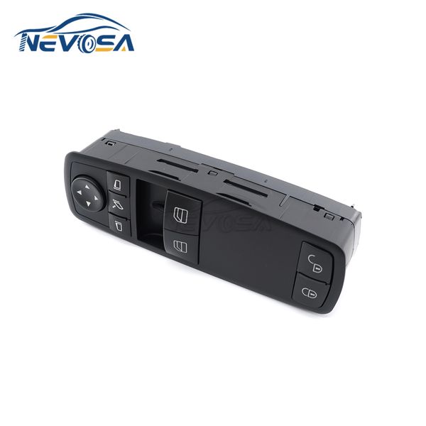 NEVOSA A1698206510 Panneau de commande de la porte de commande de fenêtre de voiture pour Mercedes-Benz Classe A B W169 W245 A160 A180 B200 2004-2012