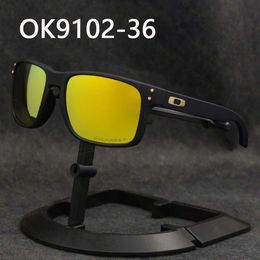 Nuevas gafas de sol 0akley Diseñadora para hombres para mujeres Fashion 9120 Diseñador de gafas de sol clásico de gafas de sol al aire libre Diseñador PC Diseñador Sun Glassesakmm GH15T2
