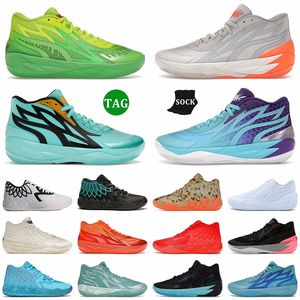 NOUVEAU 1: 1 LAMELO BALL CHAISSONS MB 0.1 0,2 Basketball Trainers Queen City Fade Supernova Rick Morty Adventures Honeycomb Mens Athletic Sneakers Nickelodeon Slime Lamelos