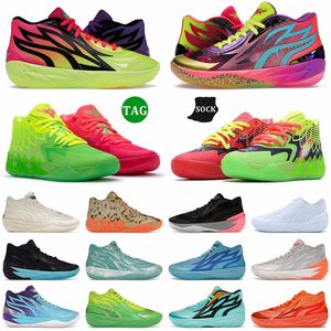 NIEUW 1: 1 Lamelo Ball Shoes MB 0.1 0.2 Gorange Honeycomb Supernova Mens Sports Trainers Queen City Fade Basketball Shoe Digital Camo Athletic Sports Designer Sneakers