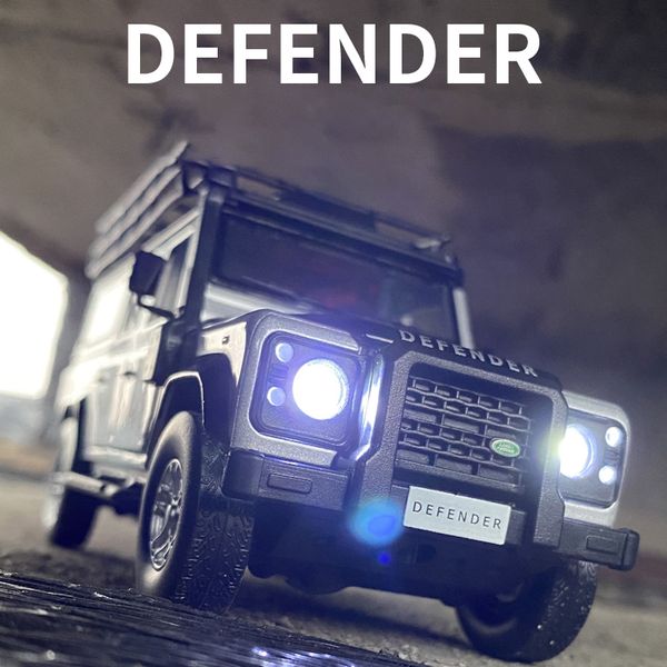 Livraison Gratuite Nouveau 1:32 Land Rover Defender Alliage Modèle De Voiture Diecasts Jouets Véhicules Jouets Voitures Jouets Pour Enfants Cadeaux Garçon Jouet X0102