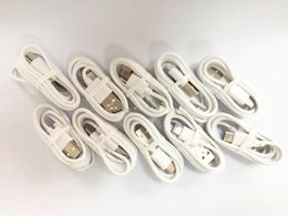 Nieuwe 1.5m lange sterke gevlochten USB-oplaadkabel voor Type-C Samsung S7 S8 Plus HTC Sony LG Micro USB-draad met metalen hoofd plug USB