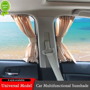 Nouveau 1 paire voiture pare-soleil fenêtre rideau Auto fenêtre pare-soleil intimité soleil UV Protection fenêtre bouclier pour voiture intérieur accessoires