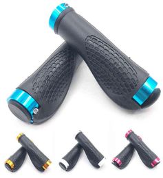 Nouvelle paire 1 paire Mountain Road Bicycle Growbar Grips Ergonomic Rubber Bike Handle Grips Cycling Riding Bicycle Groardbars GRIPS1136075