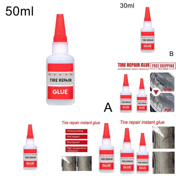 Herramientas de pegamento para arañazos de coche, reparación adhesiva, relleno de grietas laterales duras con neumáticos de goma suave Th G5c2, 1 Uds.