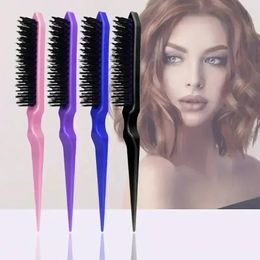 NEW 1 Pcs Professional Hairbrush Comb Comb Back Comb Hairbrush Fine Line Styling Tool Wholesale Hard Hair Brush Barber Accessories