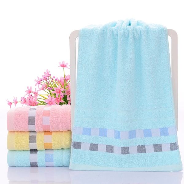 NUEVA 1 pieza de toalla para el rostro para adultos de algodón doméstico, toalla suave y de secado rápido, toallas de baño de baño absorbente de toallas
