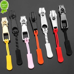 New 10/20pcs Zipper Pull Puller End Fit Rope Tag Replacement Clip Broken Buckle Fixer Zip Cord Tab Travel Bag Suitcase Tent Backpack