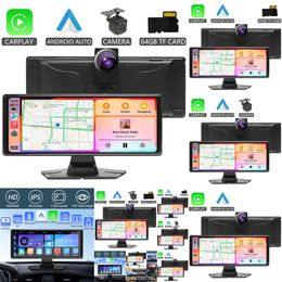 NUEVO 10.26 "Dash ADAS Wiralle Carplay Android Auto Car DVR Wifi GPS Navigation Rediew Camera Registradora de video de video