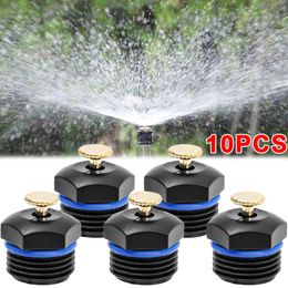 Nieuwe 10/5Pcs Verstelbare Watering Sprinkler Tuin Irrigatie Sprinkler Vernevelingsinstallaties Sproeikop Voor Kas Gazon Huis Tuin