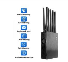 Novo detector de 10 antenas dispositivo jam mer n10 gsm 2g 3g 4g 5g wifi gps lojack bro ken3115334