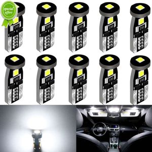 Nieuwe 10 Stuks Auto Led Lamp T10 W5W Signaal Licht Canbus 12V 7000K 3030SMD Wit Auto Interieur koepel Reading Wedge Zijdeur Kofferbak Lampen