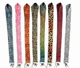 NOUVEAU 10 PCS LEOPARD IMPRIMER TOP de qualité Universal Mobile Phone STRAP ANIME CARTON CAROCHE COURCE COUP LEYARD BADGE STRAP K0048194687