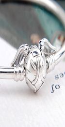 Nieuwe 100% 925 Sterling Silver Golden Snitch Claf Bangle Bracelet Past voor Europese charmes en kralen2389594