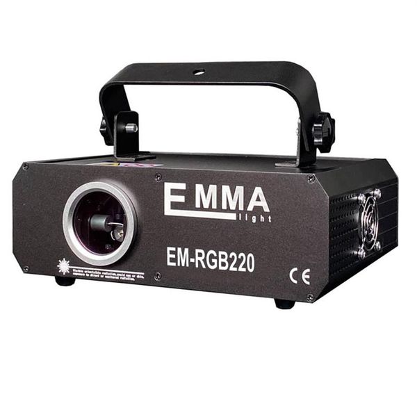 Nuevo 1000mW 1W ilda RGB Proyector láser de animación a todo color Luz de escenario ILDA DMX266r