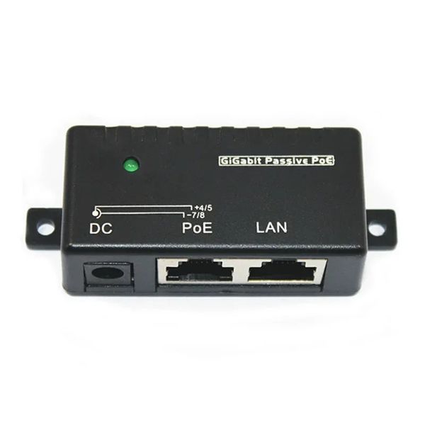 Nouveau 100 Mbps 5V 12V 24V 24V 48V / 1A POE Injecteur Power Splitter pour IP Camera PoE Adapter Module Accessoires