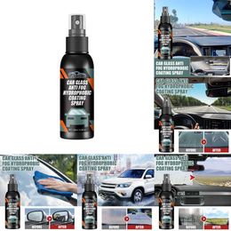 Nuevo Spray de automóvil de 100Ml, revestimiento antilluvia para vidrio hidrofóbico, antilluvia, máscara líquida para espejo de parabrisas de coche Q6z2