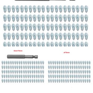 Nouveau 100pcs 9 mm / 12 mm Bolts de pneu de roues non glissés Nails en acier en acier de tungstène pour pneus