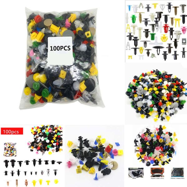 Nouveau 100 pièces accessoires de fixation en plastique de voiture pour Renault Megane Duster Logan Clio 4 3 Laguna Sandero Scenic 2 Captur