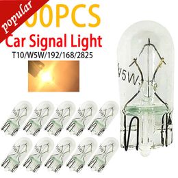 Nouveau 100 pièces voiture T10 W5W 194 158 2825 cales halogènes Auto lampes de coffre porte ampoule Instrument dôme liseuses lampe de dégagement DC12v 5w