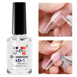 Nieuwe 10 ml lijm debonder voor het verwijderen van valse nagels Rhinestone Remover Tools Manicure Accessories Fake Nail Tips Snel oplossen Liquidnail