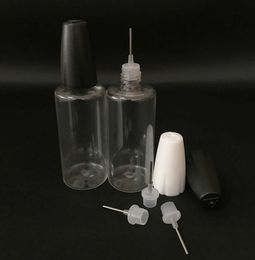Nieuwe 10 ml plastic druppeldlessen met metalen uiteinden lege naaldfles e-vloeistof huisdier plastic container voor sap