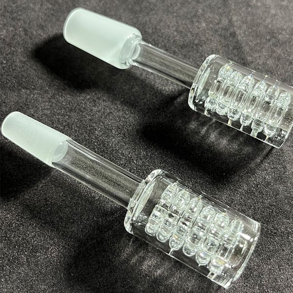 Nuevas puntas de banger de cuarzo Probador de goteo Punta de tubo de paja Cachimba para mini kits de colector de néctar Clavo para fumar masculino 10 mm 14 mm macho