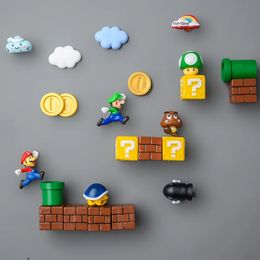 NIEUW 10PCS 3D Koelkastmagneet Bericht Sticker Funny Childhood Game Girl Boy Student Toy Toy Decoratie Koelkast StickerRefrigerator Toy Decoratie