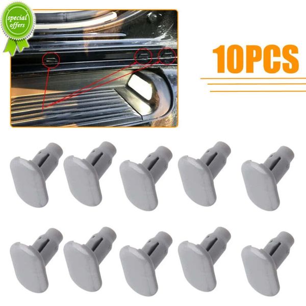 Clips de moulage de panneau à bascule de voiture, 10 pièces, attaches en plastique gris, accessoires de remplacement pour Lexus GX470-2003-2004, nouveau