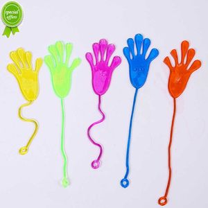 New 10pcs Elastically Stretchable Sticky Palm Climbing Tricky Hands Toys