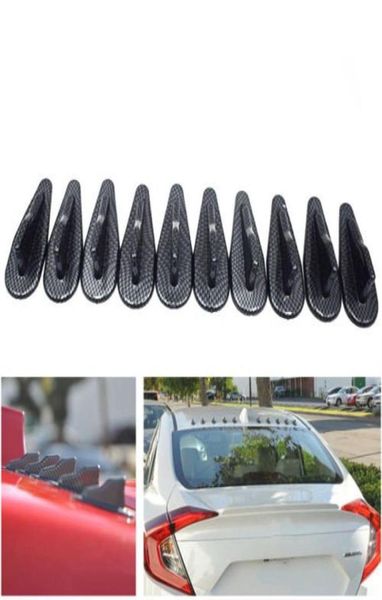 NOUVEAU 10PCS EVOSTYLE PP TOIT ROSE GÉNÉRATEUR KIT AIGLE SPOILER GÉNÉRATEUR Vortex pour Car7609934