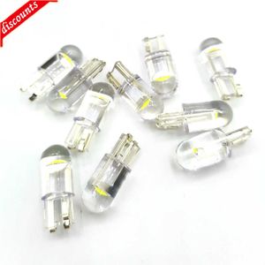 Nuevo 10 UNIDS Nuevo T10 W5W WY5W 168 501 2825 COB LED Car Wedge Parking Light Side Door Bulb Instrument Lamp Auto License Plate Light 12V