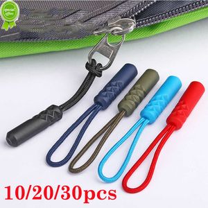 New 10pcs/set 10 Color Zippers Pull Puller End Fit Rope Tag Replacement Clip Broken Buckle Fixer Suitcase Tent Backpack Zipper Cord