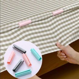 Nouveau 10 pièces/ensemble Clips de drap de lit en plastique antidérapant pince couette couverture de lit pinces attaches support de matelas pour feuilles décor à la maison