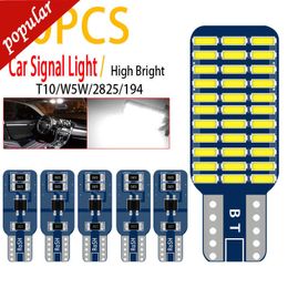 Nouveau 10 pièces T10 W5W 194 501 2825 Led voiture intérieur compartiment à bagages lumière Instrument lumières ampoules coffre lampes 33SMD 3014 puce blanc