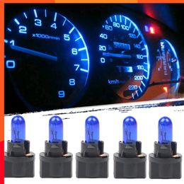 Nouveau 10 pièces T5 SMD LED lumière de voiture Automobiles Diode électroluminescente Instrument jauge tableau de bord ampoules Auto intérieur indicateur lampe