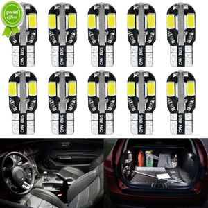 Nuevo 10 Uds W5W T10 bombillas LED Canbus 5730 8SMD 4014 26smd 12V 6000K 194 168 luces LED de techo para mapa de coche luz de estacionamiento lámpara de señal automática