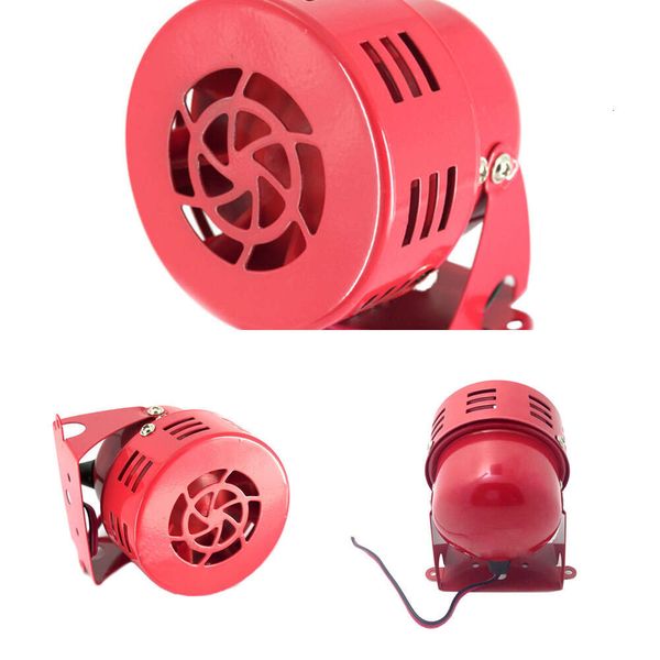 Nouveau raid rouge 110db sirène 12v mini-alarme de caraitement de voiture en haut-parleurs de voiture électrique moteur à air comprimé corne à haute voix
